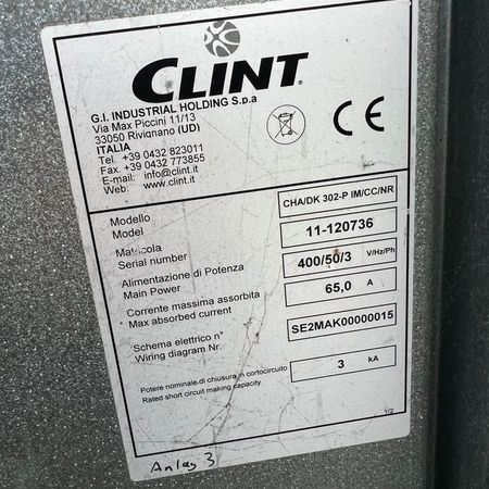 Kaltwassersatz Clint 85 KW Chiller 2012 Kälteanlage