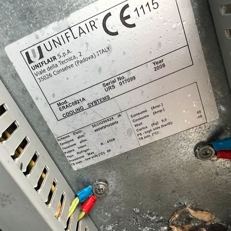 Kaltwassersatz Uniflair 74 KW Chiller